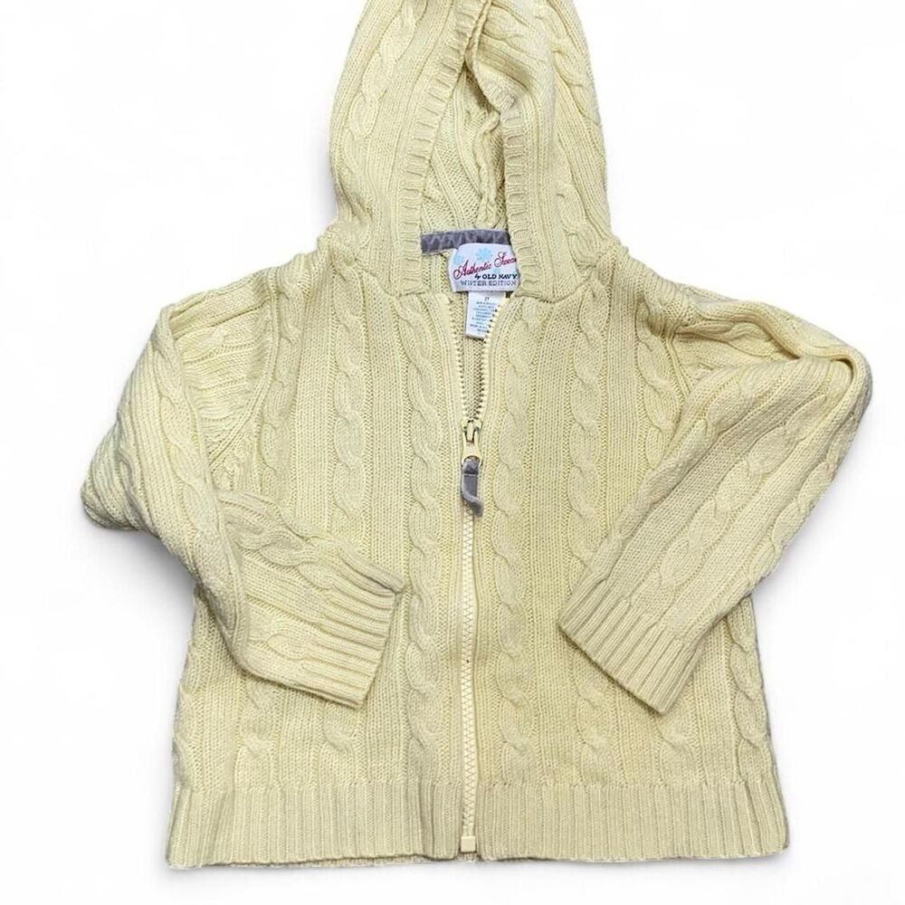 Old-navy Yellow and Cream Jumper